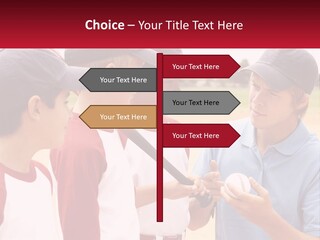 A Group Of Young Boys Standing Next To Each Other PowerPoint Template