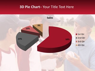A Group Of Young Boys Standing Next To Each Other PowerPoint Template