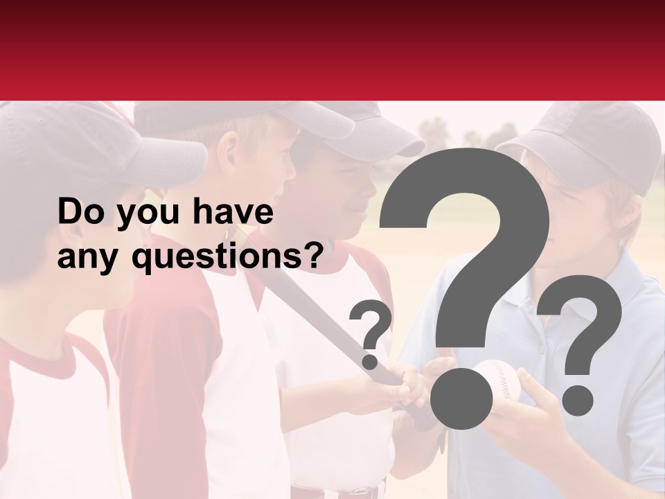 A Group Of Young Boys Standing Next To Each Other PowerPoint Template