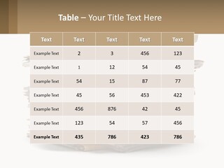 A Stack Of Files With A Business Card On Top Of It PowerPoint Template