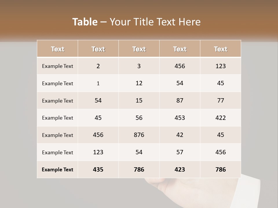 A Person Holding A Mechanical Device In Their Hand PowerPoint Template