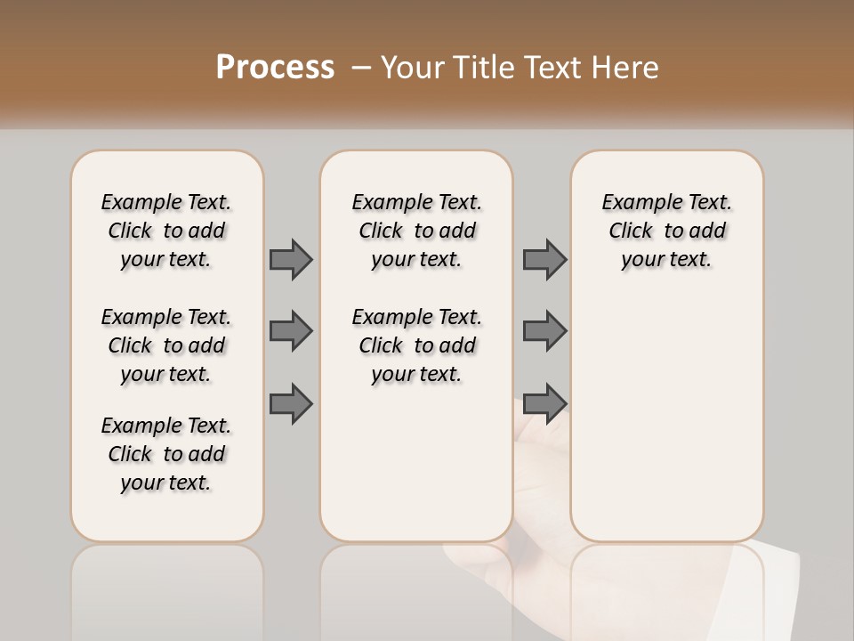 A Person Holding A Mechanical Device In Their Hand PowerPoint Template