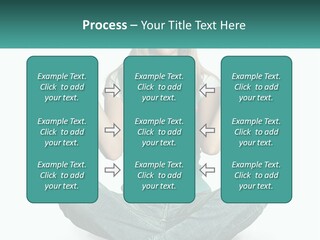 A Woman Sitting In The Middle Of A Yoga Pose PowerPoint Template