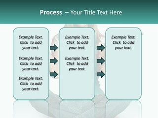 A Woman Sitting In The Middle Of A Yoga Pose PowerPoint Template