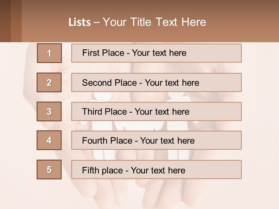 Two Hands Holding A Paper Cutout Of Two People Holding A Heart PowerPoint Template