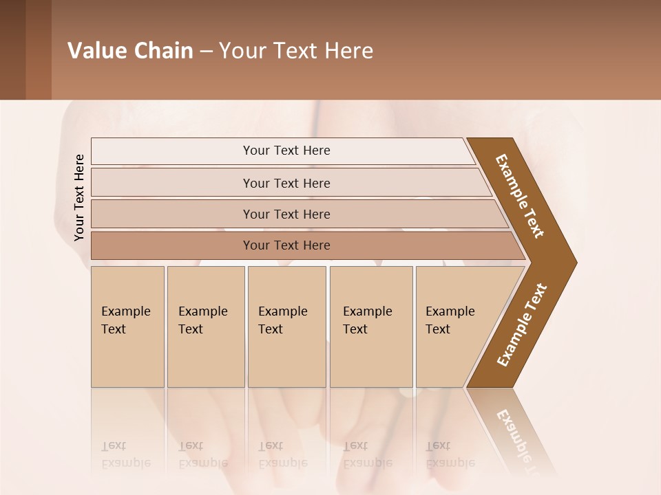 Two Hands Holding A Paper Cutout Of Two People Holding A Heart PowerPoint Template