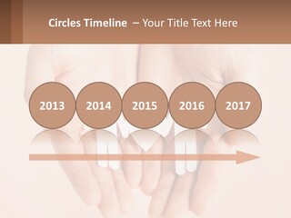 Two Hands Holding A Paper Cutout Of Two People Holding A Heart PowerPoint Template