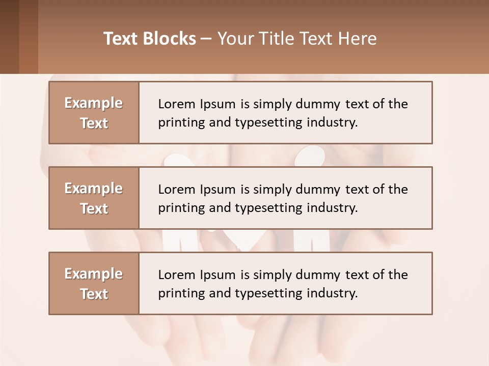 Two Hands Holding A Paper Cutout Of Two People Holding A Heart PowerPoint Template