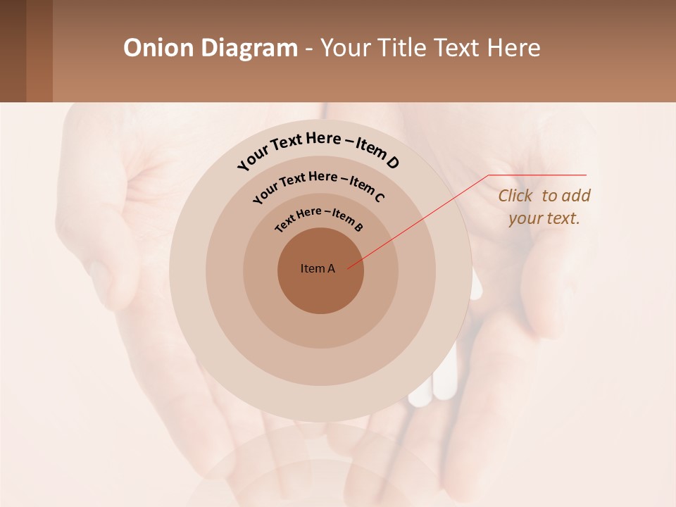 Two Hands Holding A Paper Cutout Of Two People Holding A Heart PowerPoint Template