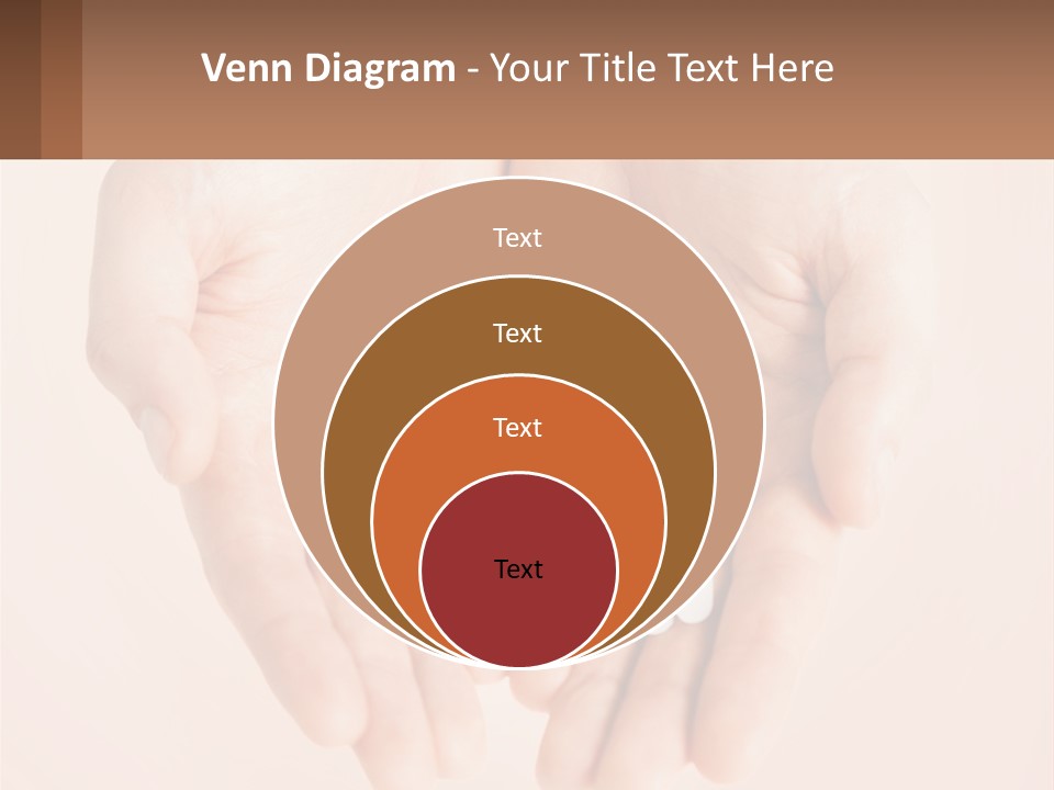 Two Hands Holding A Paper Cutout Of Two People Holding A Heart PowerPoint Template