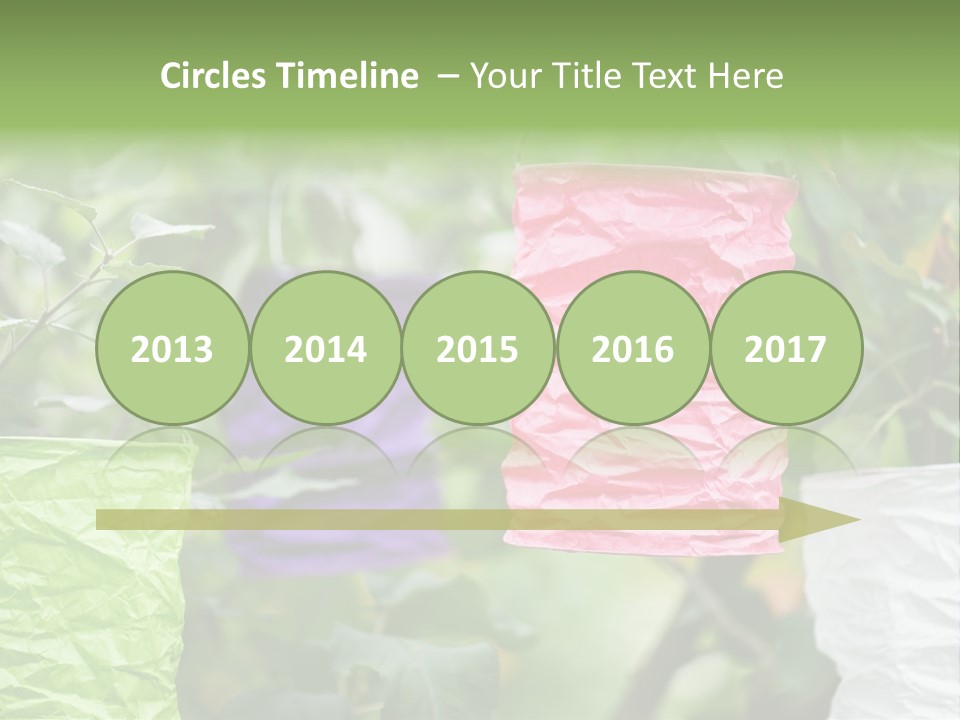 A Group Of Colorful Paper Wrapped In Pink, Purple, And Green PowerPoint Template