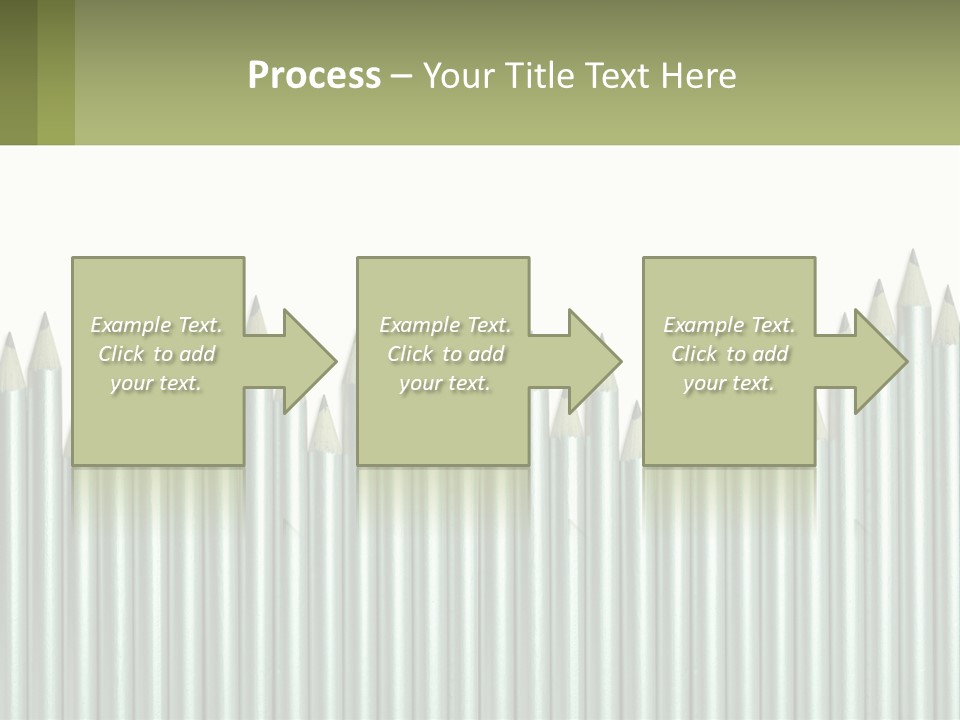 A Bunch Of Pencils Are Lined Up In A Row PowerPoint Template