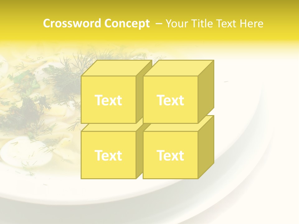 A Plate Of Pasta With Parsley On Top Of It PowerPoint Template