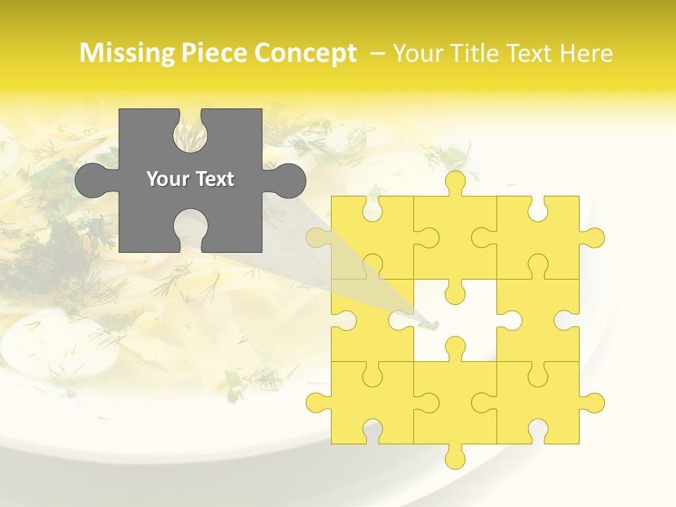 A Plate Of Pasta With Parsley On Top Of It PowerPoint Template