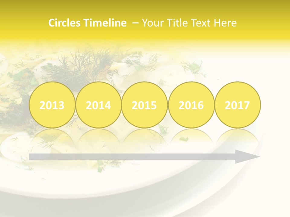 A Plate Of Pasta With Parsley On Top Of It PowerPoint Template