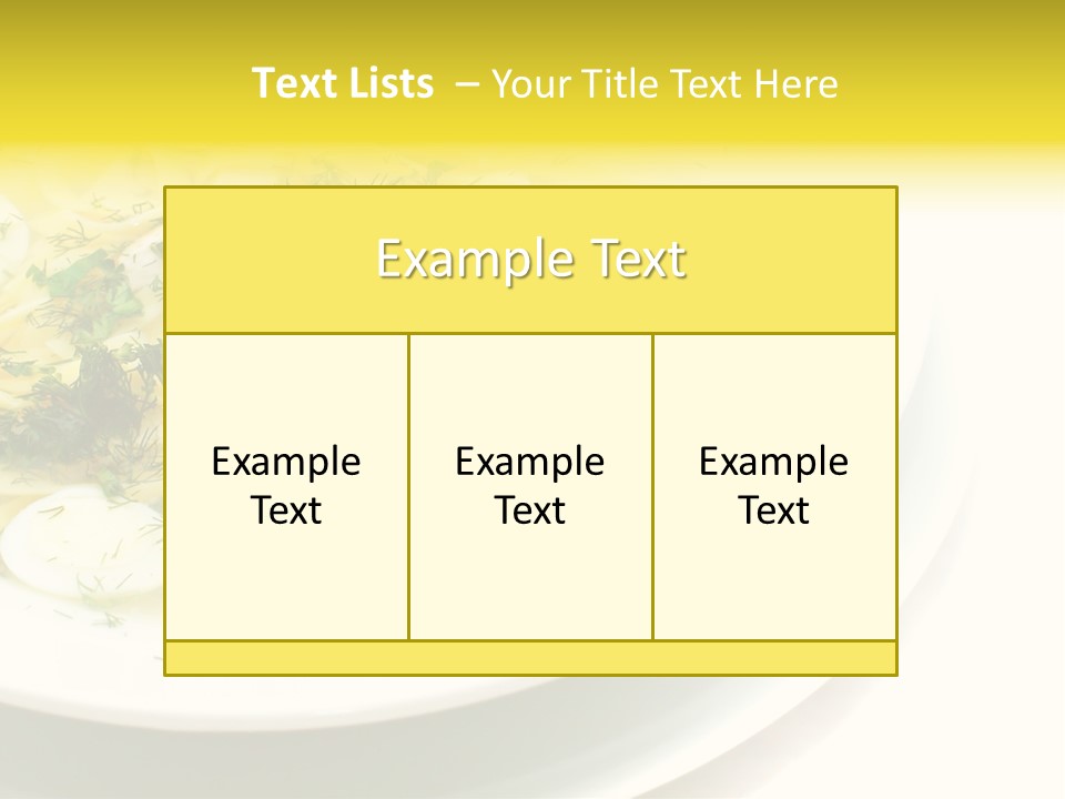 A Plate Of Pasta With Parsley On Top Of It PowerPoint Template