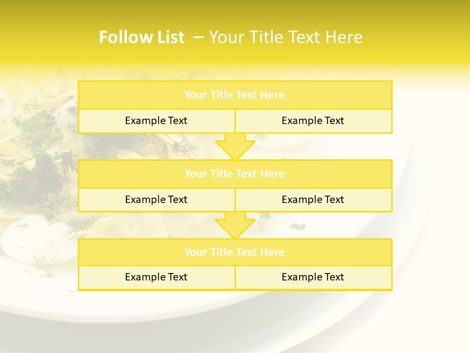 A Plate Of Pasta With Parsley On Top Of It PowerPoint Template