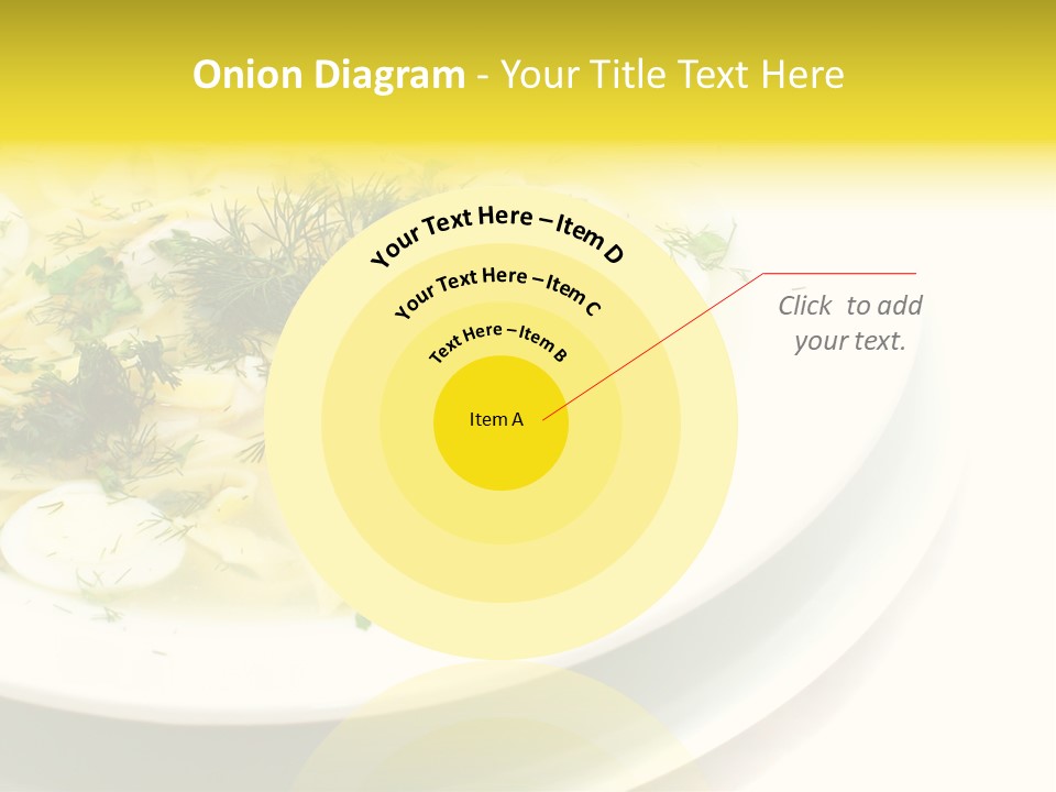 A Plate Of Pasta With Parsley On Top Of It PowerPoint Template