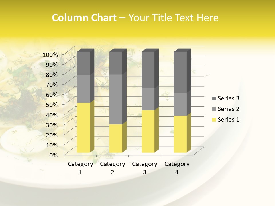 A Plate Of Pasta With Parsley On Top Of It PowerPoint Template