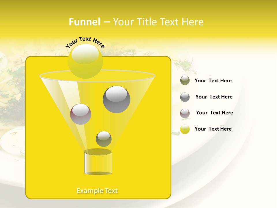 A Plate Of Pasta With Parsley On Top Of It PowerPoint Template