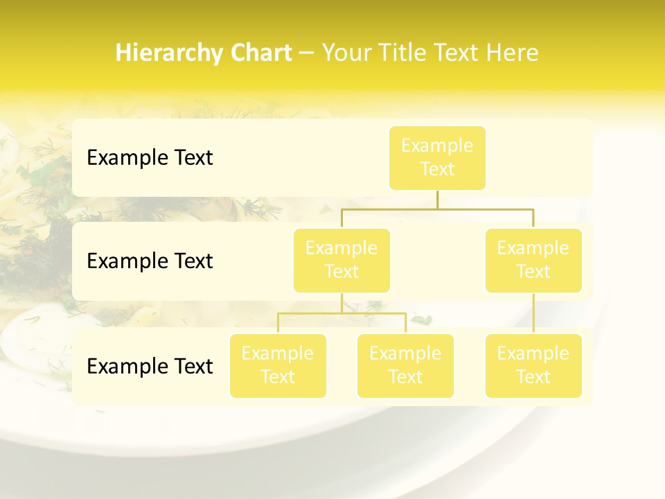 A Plate Of Pasta With Parsley On Top Of It PowerPoint Template