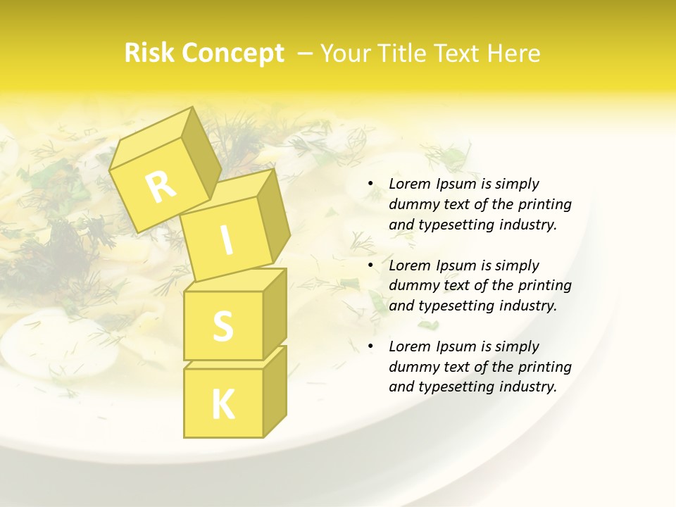 A Plate Of Pasta With Parsley On Top Of It PowerPoint Template