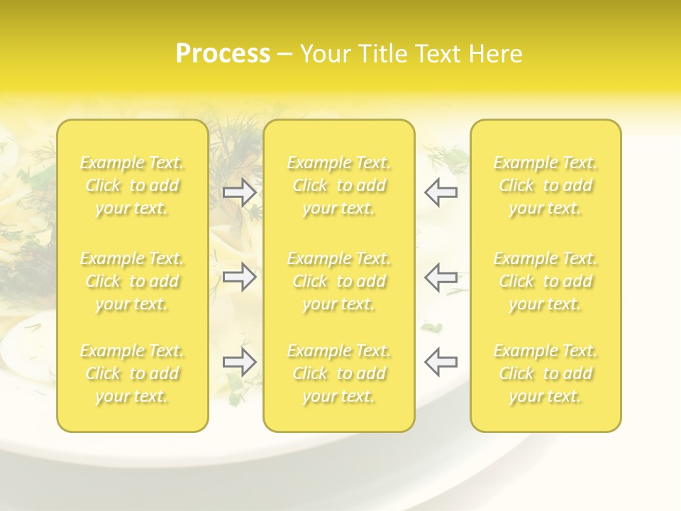 A Plate Of Pasta With Parsley On Top Of It PowerPoint Template