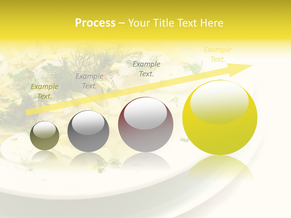 A Plate Of Pasta With Parsley On Top Of It PowerPoint Template