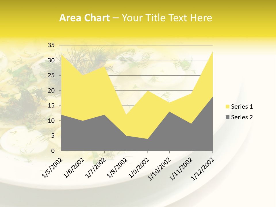 A Plate Of Pasta With Parsley On Top Of It PowerPoint Template