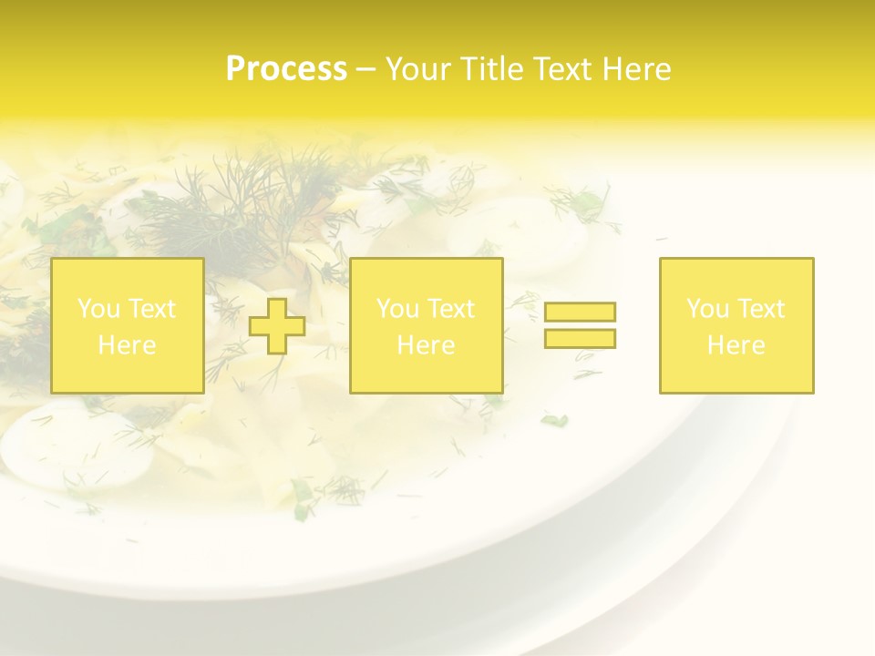 A Plate Of Pasta With Parsley On Top Of It PowerPoint Template