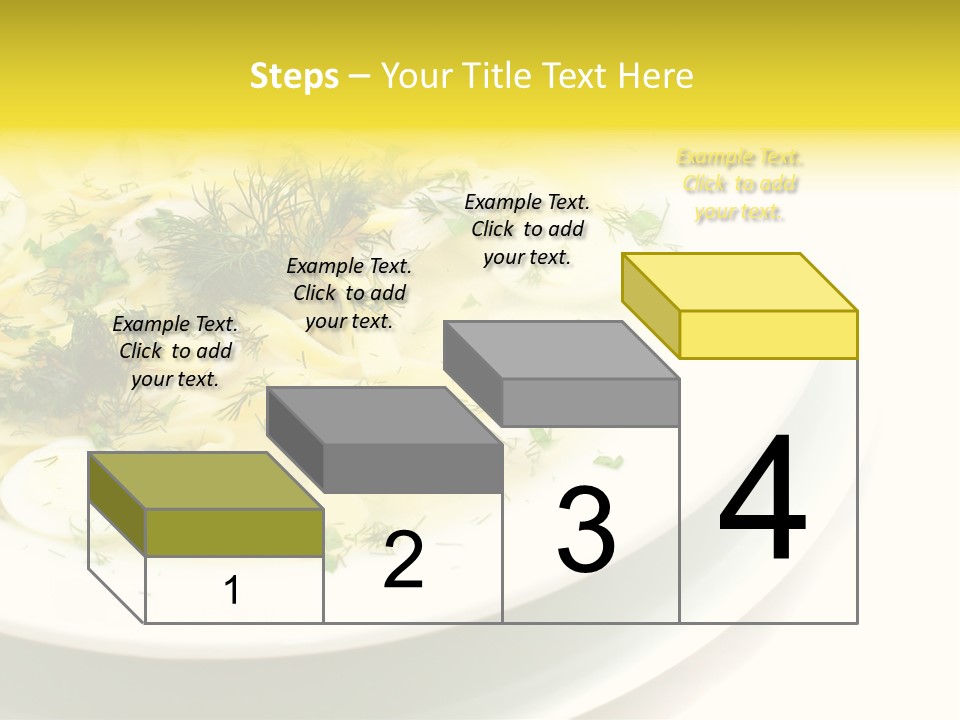A Plate Of Pasta With Parsley On Top Of It PowerPoint Template