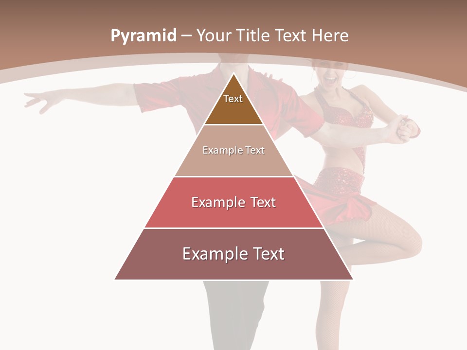 A Man And A Woman Dancing In A Dance Pose PowerPoint Template