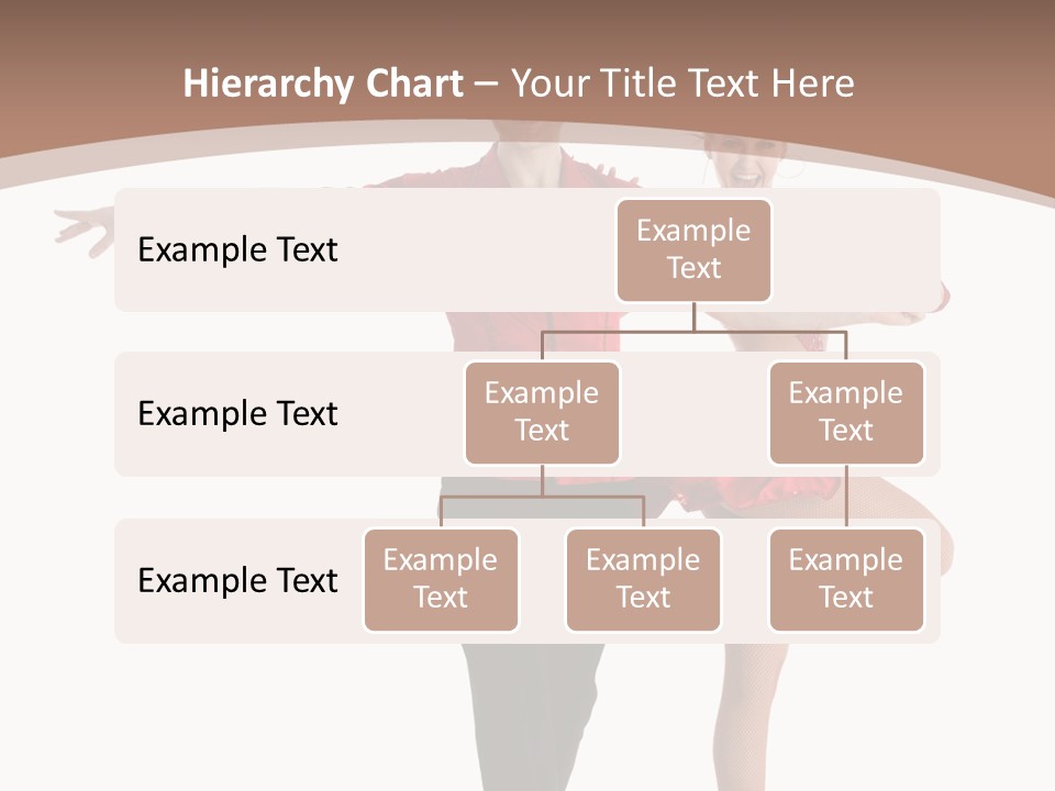 A Man And A Woman Dancing In A Dance Pose PowerPoint Template