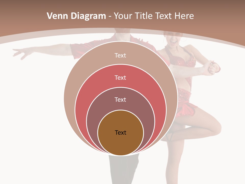 A Man And A Woman Dancing In A Dance Pose PowerPoint Template