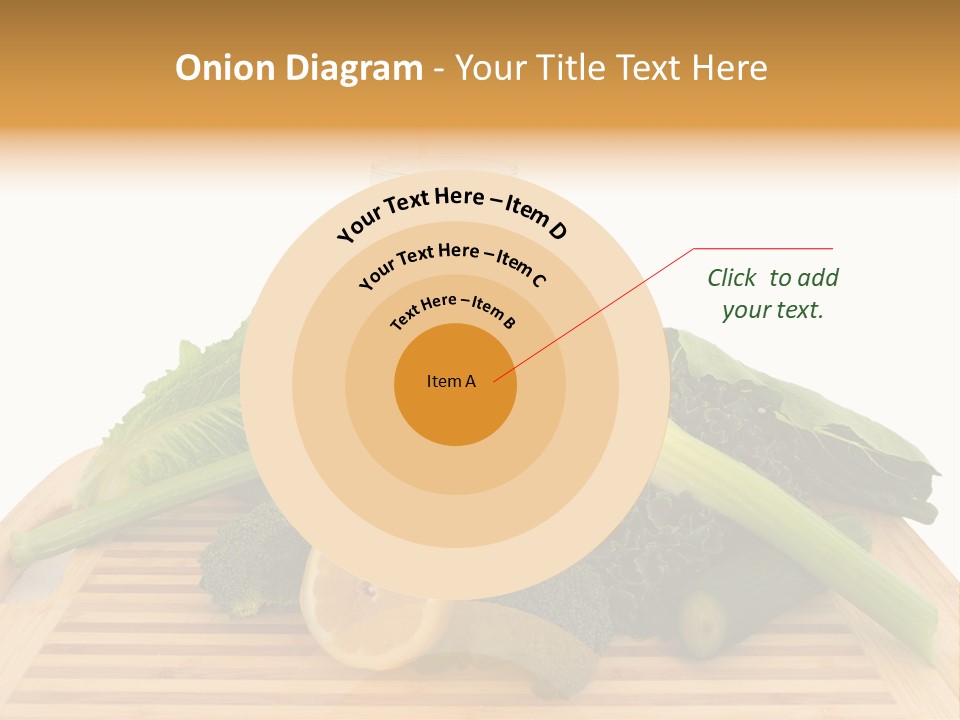 A Wooden Cutting Board Topped With Lots Of Green Vegetables PowerPoint Template