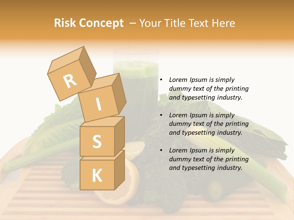 A Wooden Cutting Board Topped With Lots Of Green Vegetables PowerPoint Template