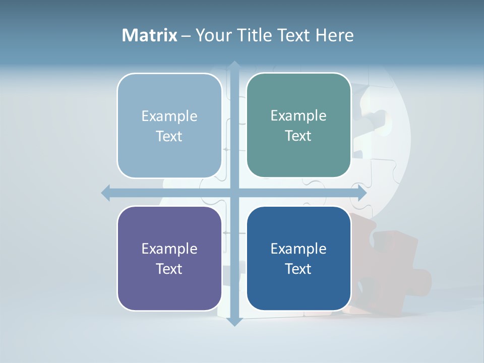 A Piece Of A Puzzle In The Shape Of A Head PowerPoint Template
