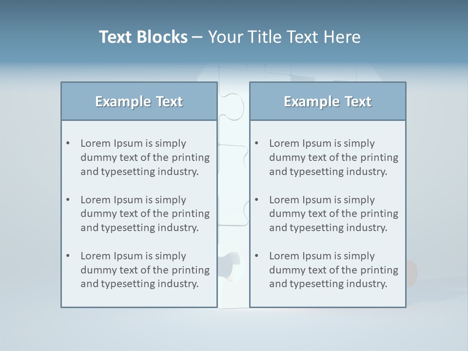 A Piece Of A Puzzle In The Shape Of A Head PowerPoint Template