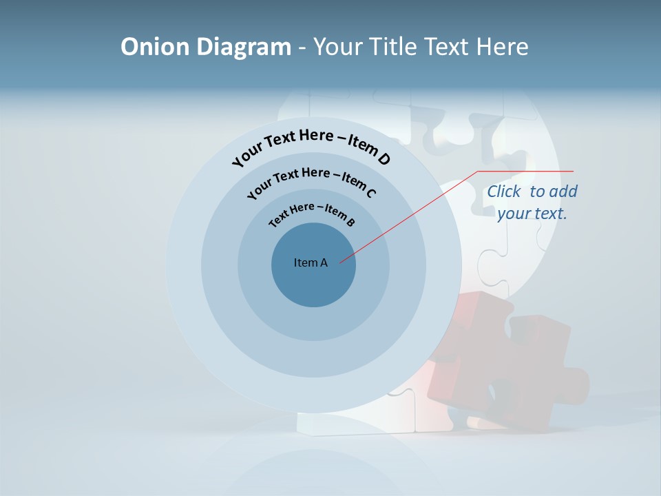 A Piece Of A Puzzle In The Shape Of A Head PowerPoint Template