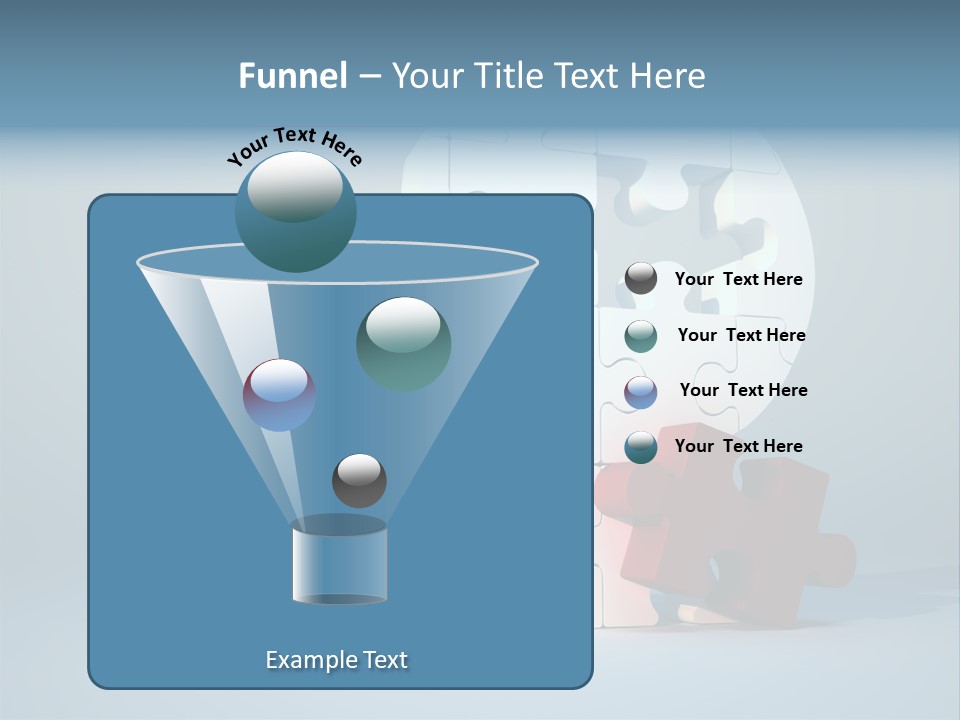 A Piece Of A Puzzle In The Shape Of A Head PowerPoint Template