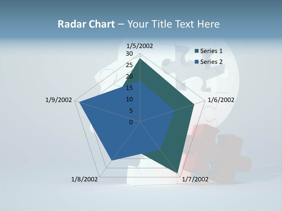 A Piece Of A Puzzle In The Shape Of A Head PowerPoint Template