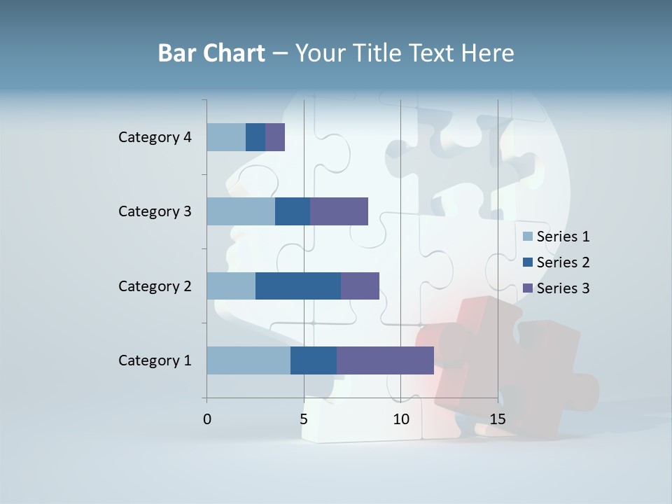 A Piece Of A Puzzle In The Shape Of A Head PowerPoint Template