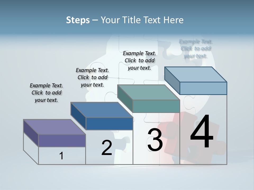 A Piece Of A Puzzle In The Shape Of A Head PowerPoint Template