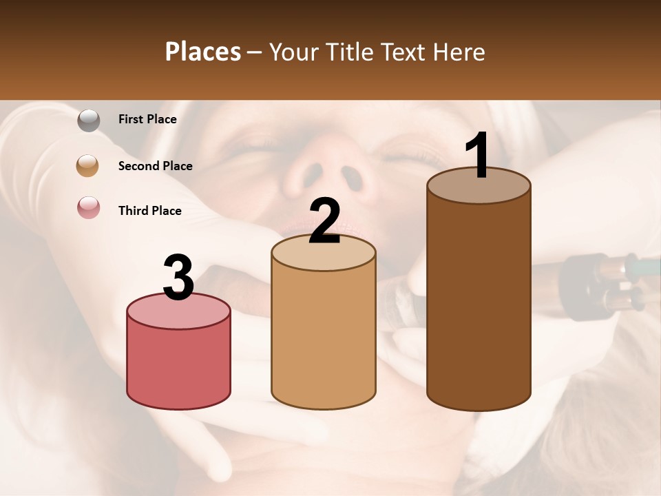 A Woman Getting A Botula Injection From A Doctor PowerPoint Template