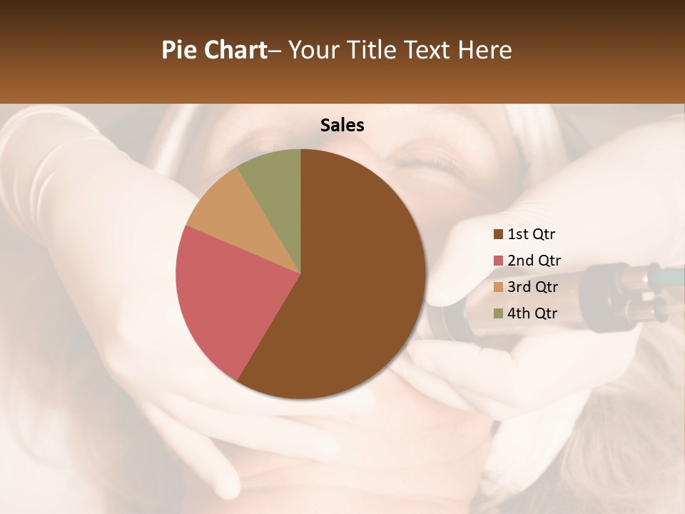 A Woman Getting A Botula Injection From A Doctor PowerPoint Template