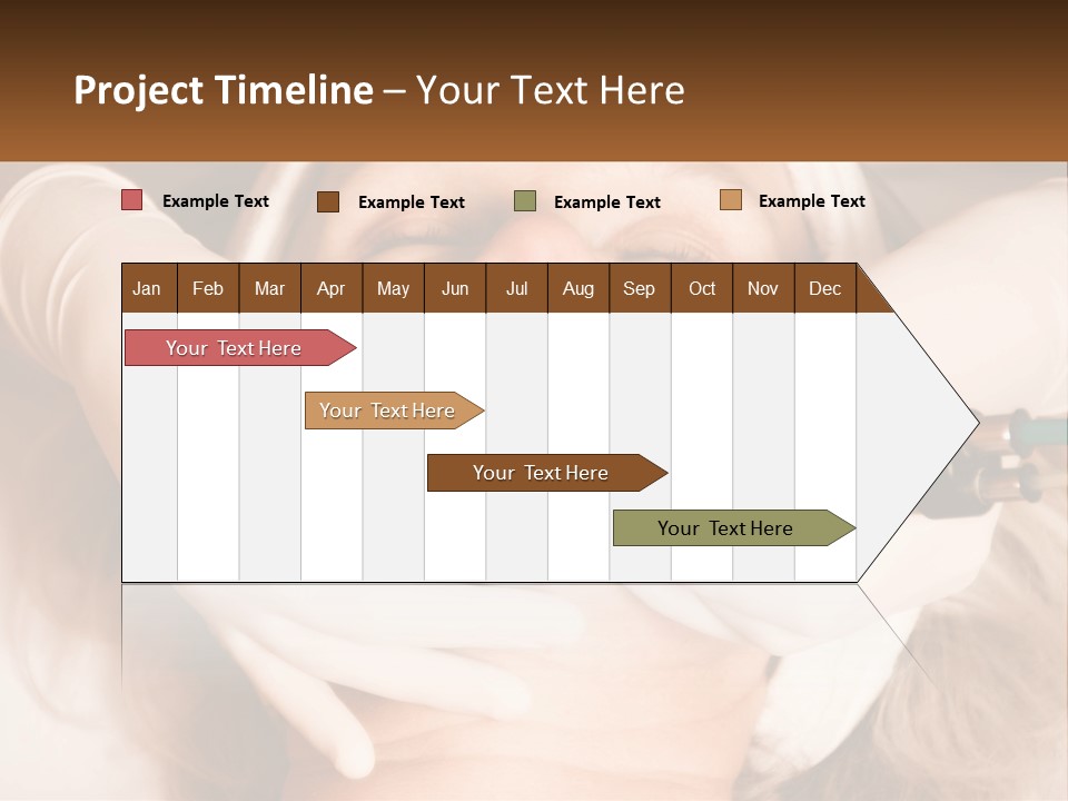 A Woman Getting A Botula Injection From A Doctor PowerPoint Template