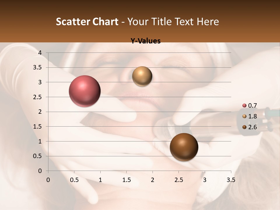 A Woman Getting A Botula Injection From A Doctor PowerPoint Template
