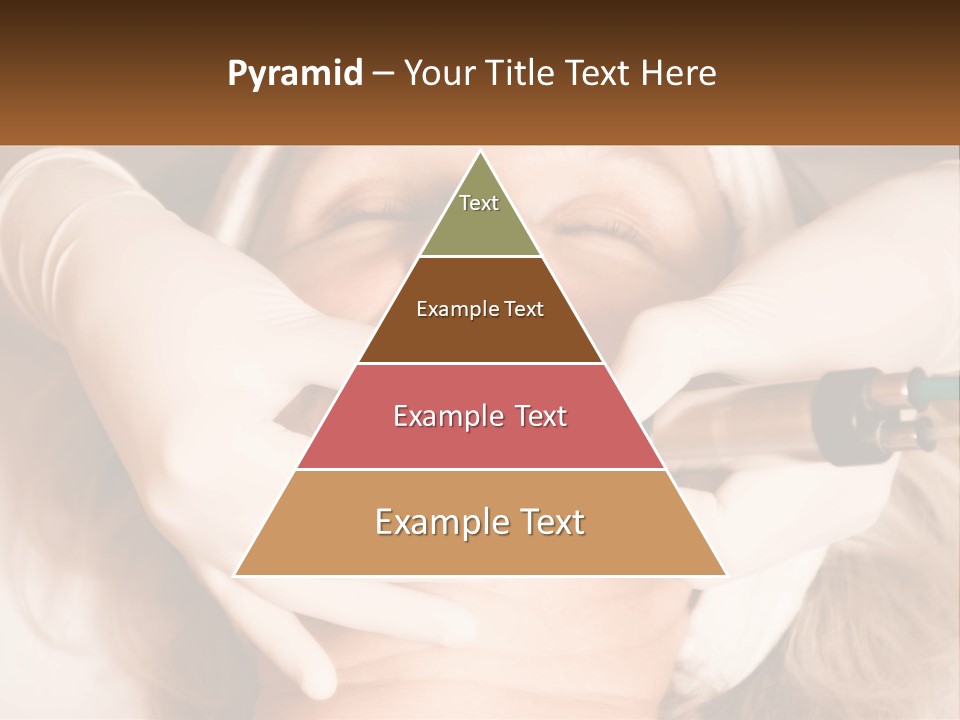 A Woman Getting A Botula Injection From A Doctor PowerPoint Template