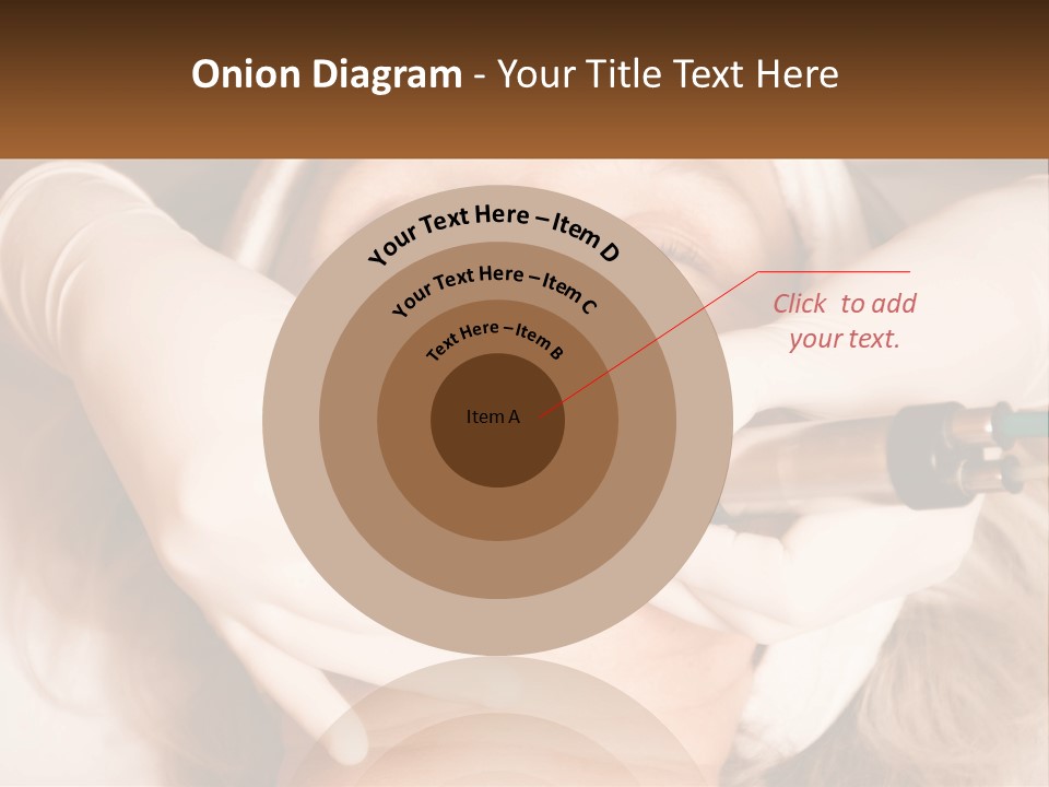 A Woman Getting A Botula Injection From A Doctor PowerPoint Template