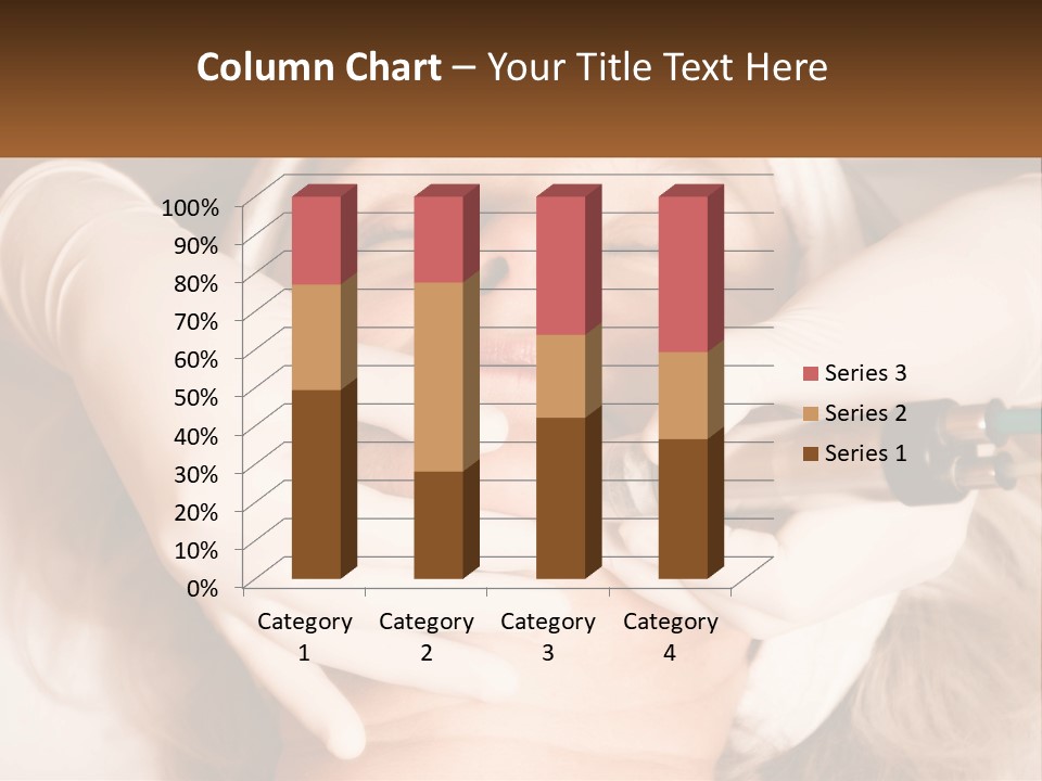 A Woman Getting A Botula Injection From A Doctor PowerPoint Template